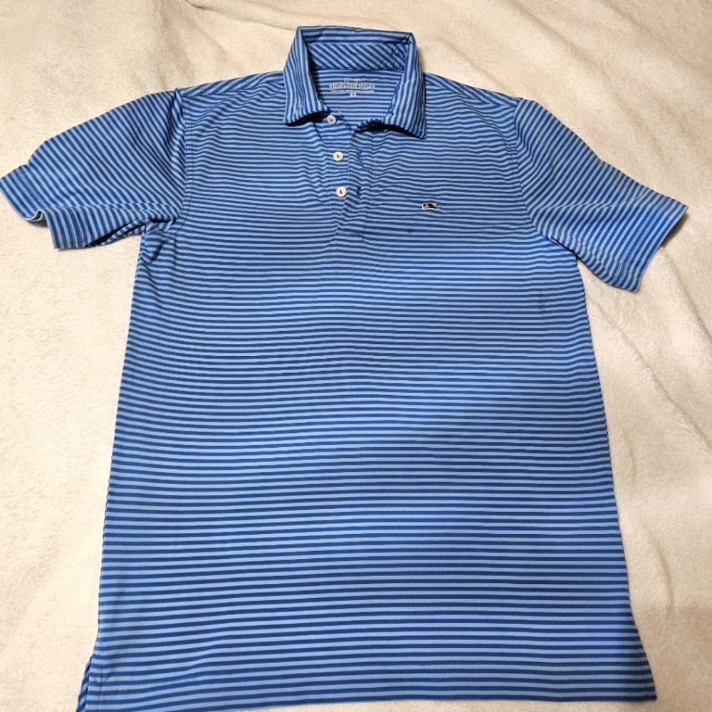 Striped vineyard vines performance polo Xs Men's